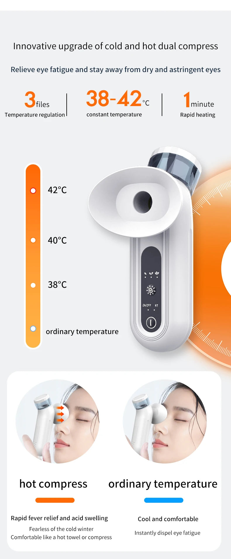 Nebya — Appareil de vapeur oculaire